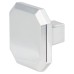 Crofts & Assinder Corbusier Square Cabinet Knob - 34 x 34mm - Polished Chrome