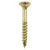 TIMCO Velocity Pozi Countersunk Wood Screws - 6.0 x 50mm - Yellow Zinc - Pack of 200