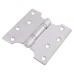 Parliament Hinge - 102 x 102 x 3mm - Satin Stainless Steel - Pair 