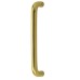 Exel 19mm D-Bar Door Pull Handle - Bolt Fix - 300mm Centres - Polished Brass