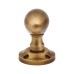 Heritage Brass by M Marcus Suffolk Mortice Door Knob - 56mm Rose Diameter - Antique Brass