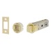 UNION JFL27 FastLatch Tubular Push-Fit Bathroom Deadbolt - 73mm Case - 57mm Backset - Polished Brass