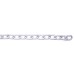 Welded Steel Chain - 10 x 53mm - 5m Length - Galvanised