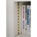 Exel Flat Bookcase Strip - 1829 x 19mm - Polished Solid Brass