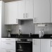 Exel Aluminium Kitchen Splashback - 600 x 750mm - Matt Traffic Grey