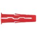 Rawlplug UNO Wall Plug - 6 x 28mm - Red - Pack of 96