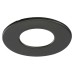 Knightsbridge Fire Rated Recessed Flat Downlight Bezel - Matt Black
