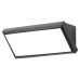 Forum Coast Luton 12W LED Wedge Outdoor Down Wall Light - IP65 - 4000K Cool White - Black