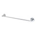 Fitzroy of London Style Round Towel Bar - 46 x 600 x 50mm - Polished Chrome