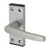 Exel Satin Aluminium Latch Door - Short Plate - Tiger Range - 100 x 38mm