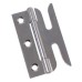 Slotted Sash Window Hinge - 76 x 48mm - Polished Chrome - Pair