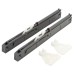 FVG Soft Close Mechanism for Drawers - 450mm Length - 25kg - Grey