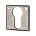 Olde Forge Square Escutcheon - 40 x 40mm - Euro - Pewter