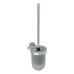 Fitzroy of London Style Toilet Brush Holder - 365 x 135 x 110mm - Polished Chrome