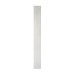 Exel Aluminium Plain Finger Plate - 1000 x 100 x 1.5mm - Satin Anodised