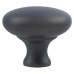 Alexander & Wilks Wade Round Cabinet Knob - 38mm Diameter - Dark Bronze
