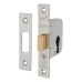 Exel Contract Euro Profile Deadlock - 65mm Case - 44mm Backset - Polished Nickel