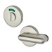 Stainless Steel Thumbturn Cubicle Pilaster Bolt - 12-13mm Panels