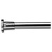 Croydex Shower Rail - Telescopic Rod - 700-1220mm Length - Chrome