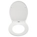 Croydex Capri Soft Close Toilet Seat - White