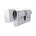 Eurospec 5 Pin 70mm Euro Thumbturn Cylinder - 35mm Turn + 35mm - Polished Chrome - Keyed Alike