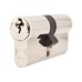 Exel 5 Pin 65mm Euro Double Cylinder - 30 + 35mm - Polished Nickel - Keyed to Differ
