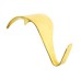 Moulding Hook - 45mm Length - Electro Brass - Pack of 5