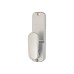 Borg BL2701 Easicode Pro Push Button Code Lock and Latch with Key Override - Holdback Option - Grey