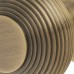 Exel Reeded Beehive Mortice Door Knob - 60mm Rose Diameter - Antique Brass