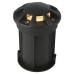 Forum Zink Pan Drive Over Ground Garden Light - IP67 - Black