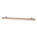 Exel 12mm T-Bar Cabinet Pull Handle - 224mm Centres - Bright Copper