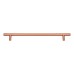 Exel 12mm T-Bar Cabinet Pull Handle - 224mm Centres - Bright Copper