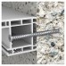 Rawlplug Frame Screw for Concrete - 7.5 x 212mm - Pack of 100