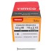 TIMCO Solo Chippy Pozi Countersunk Wood Screws - 5.0 x 60mm - Zinc Plated - Pack of 200