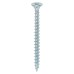 TIMCO Solo Chippy Pozi Countersunk Wood Screws - 5.0 x 60mm - Zinc Plated - Pack of 200