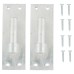 Heavy Duty Hook On Plate - 19mm Pin - Galvanised - Pair