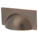 Crofts & Assinder Monmouth Cabinet Cup Handle - 64mm Centres - American Copper