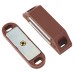 Budget Heavy Duty Magnetic Catch - 58 x 23 x 17mm - 6kg Pull - Brown - Pack of 5