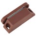 Budget Heavy Duty Magnetic Catch - 58 x 23 x 17mm - 6kg Pull - Brown - Pack of 5