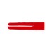 Rawlplug HDPE Plastic Wall Plug - 6 x 31mm - Red - Pack of 100