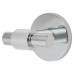 Hampstead Knurled Single Coat Hook - 55 x 52mm - Polished Chrome