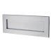 Heritage Brass by M Marcus Letter Plate - 254 x 101mm - Polished Chrome