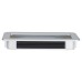 Exel Rectangular Flush Recessed Sliding Door Cabinet Pull Handle - 110 x 56mm - Satin Chrome