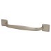 Crofts & Assinder Georgia 24mm D-Bar Cabinet Pull Handle - 128mm Centres - Brushed Nickel