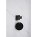 Exel Modern Robe Hook - 60 x 55 x 55mm - Matt Black