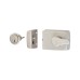 Arrone AR850 Roller Bolt Deadlocking Nightlatch - 60mm Backset - Silver Case/Satin Chrome Cylinder
