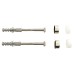 Rawlplug WC Toilet Fixing Kit - Short Plug - Pack of 2