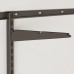 elfa Top Track System - Top Track - 1350mm Length - Graphite
