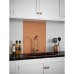 Self Adhesive Glass Kitchen Splashback - 750 x 600mm - Copper