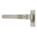GateMate Medium Duty Cranked Hook & Band Gate Hinge - 450 x 45mm - 316 Stainless Steel - Pair